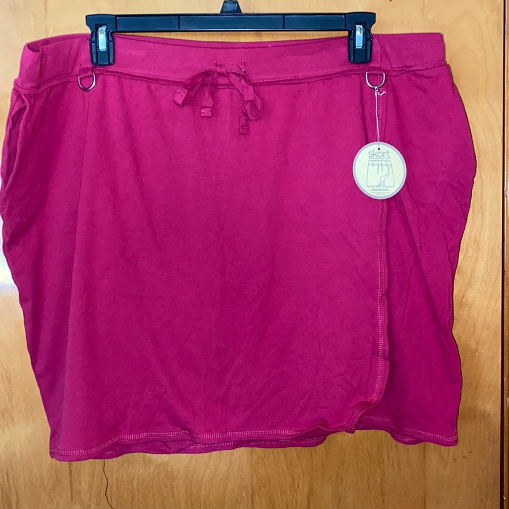 NWT Skort Sz 26 Pink Knit Avenue